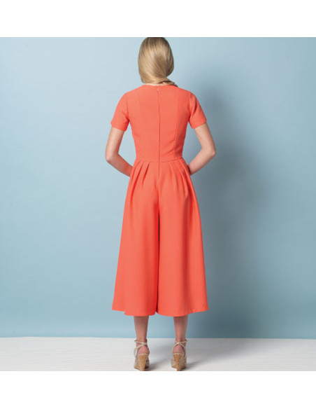 Molde de vestido e macacão - Vogue 9075