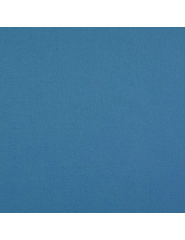 Tecido de algodão cretone liso - Azul acinzentado