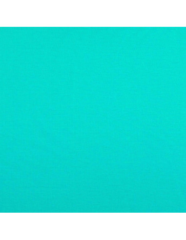 Tecido de algodão cretone liso - Azul pacífico