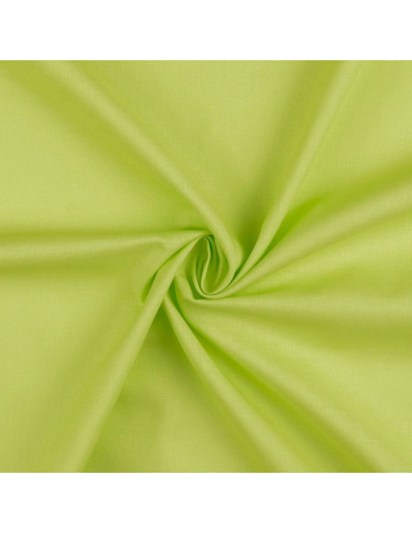 Tecido de algodão cretone liso - Verde prado