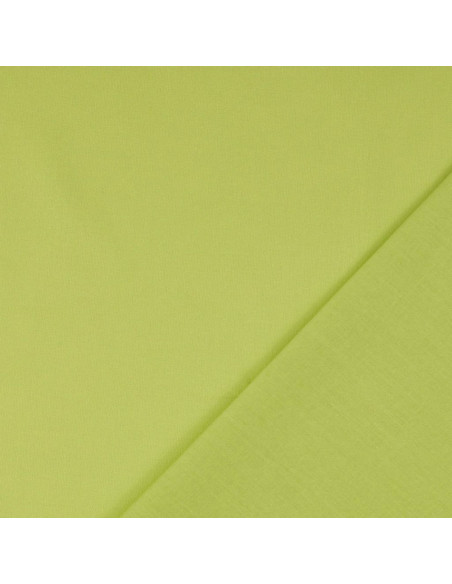 Tecido de algodão cretone liso - Verde prado