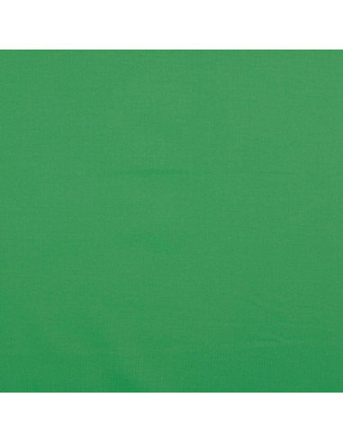 Tecido de algodão cretone liso - Verde erva