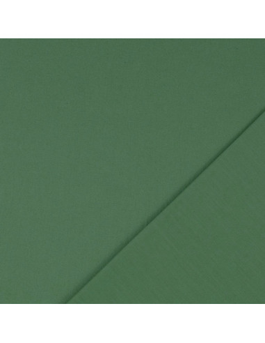 Tecido de algodão cretone liso - Verde aspargo