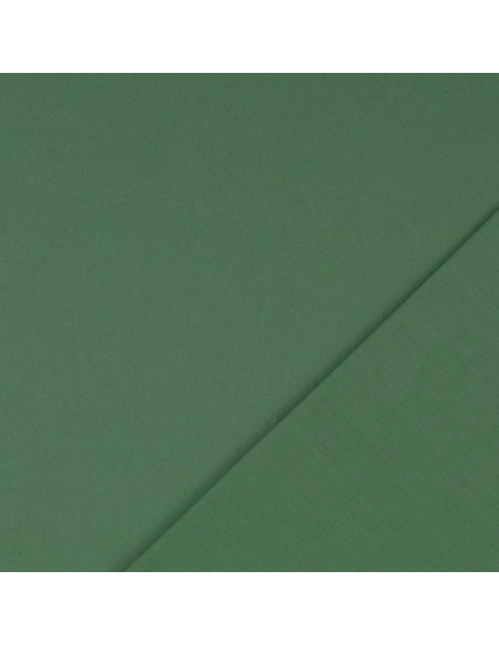 Tecido de algodão cretone liso - Verde aspargo