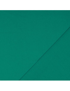 Tecido de algodão cretone liso - Verde jade 2