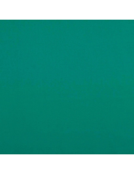 Tecido de algodão cretone liso - Verde jade