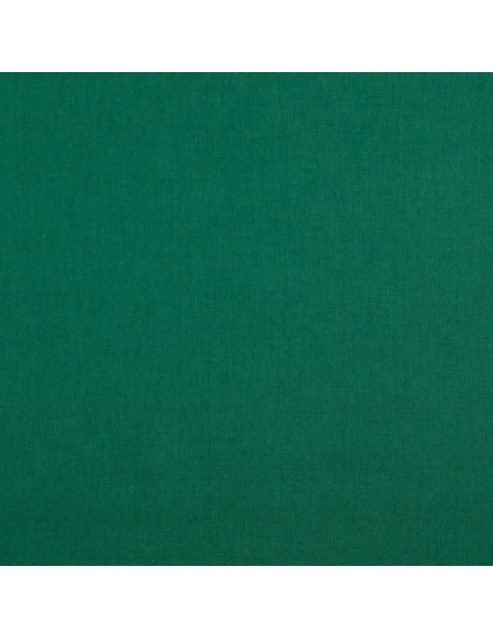 Tecido de algodão cretone liso - Verde escuro