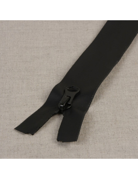 Fecho invisível impermeável destacável - Preto