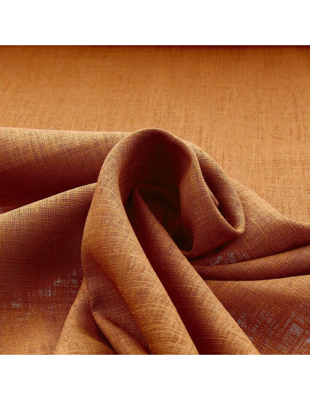 Tecido linho viscose - Amarelo indiano