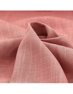 Tecido linho viscose - Rosa antigo