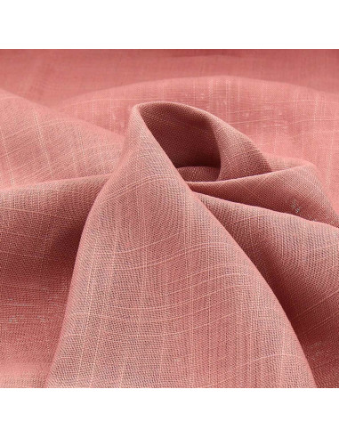Tecido linho viscose - Rosa antigo