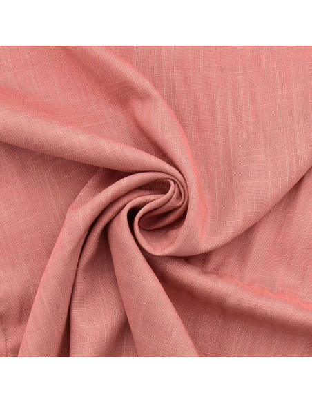 Tecido linho viscose - Rosa antigo