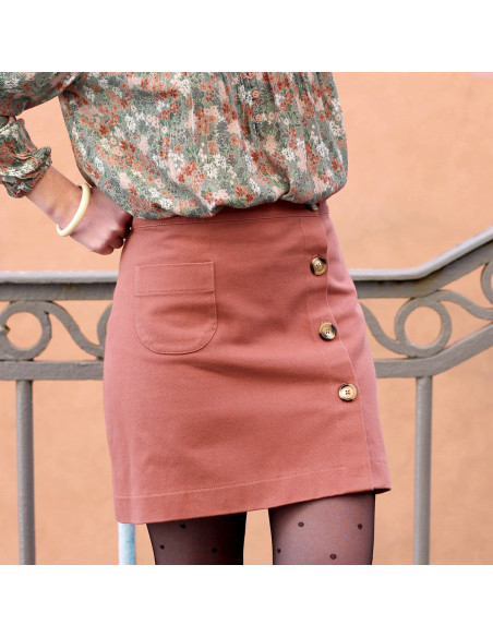 Tecido gabardine sarja pesada Siena - La Maison Naïve