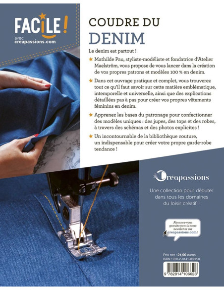 Livro costurar denim