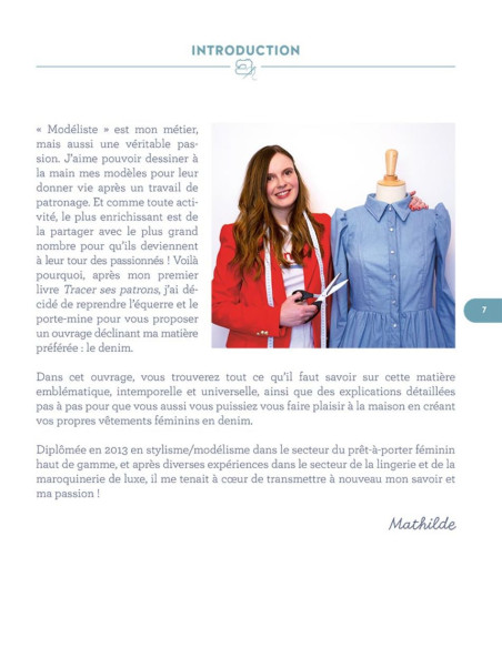 Livro costurar denim