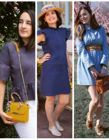 Livro costurar denim