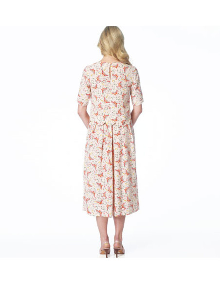 Molde de saia-calça - Butterick 6178