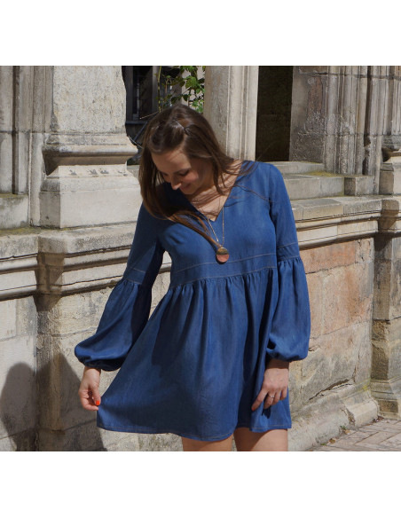 Molde de vestido Phoebe - Anna Rose patterns