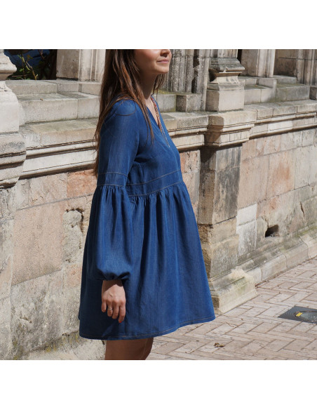 Molde de vestido Phoebe - Anna Rose patterns