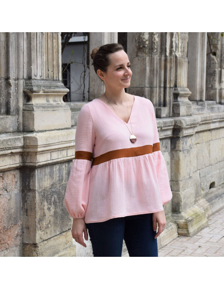 Molde de vestido Phoebe - Anna Rose patterns