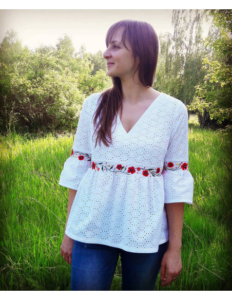 Molde de vestido Phoebe - Anna Rose patterns