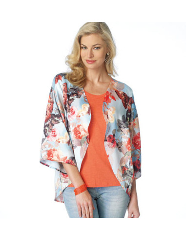 Molde de quimono - Butterick 6176