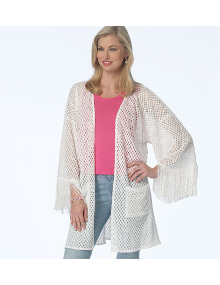 Molde de quimono - Butterick 6176