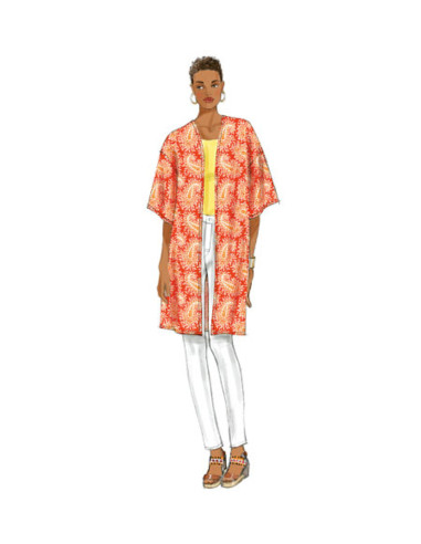 Molde de quimono - Butterick 6176