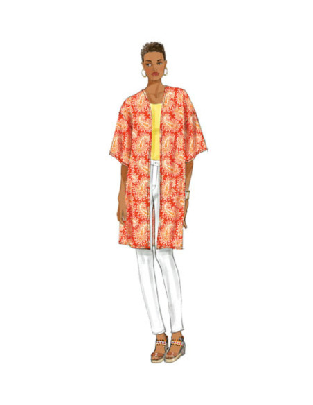 Molde de quimono - Butterick 6176