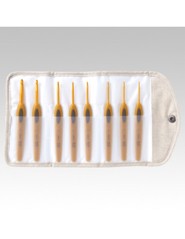 Conjunto de agulhas de crochê Clover Soft Touch