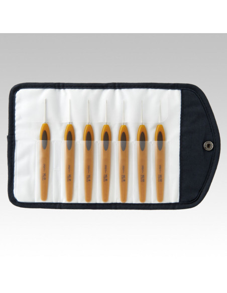 Kit de agulhas de crochê Clover Soft Touch Lace
