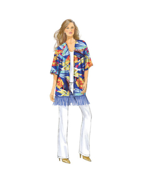 Molde de quimono - Butterick 6176