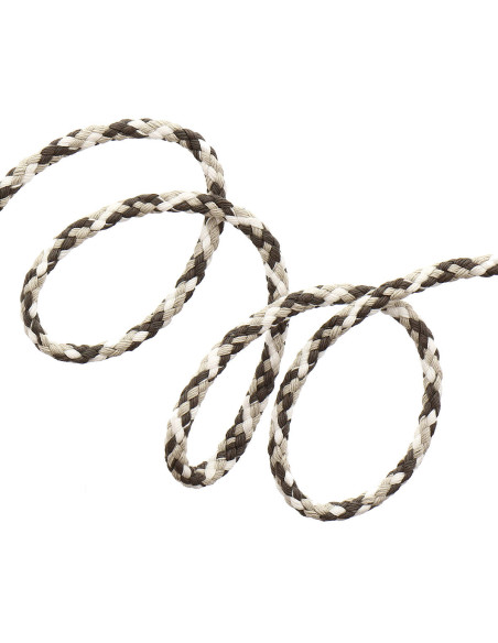 Cordão de moletom fantasia - Branco, cinza e antracite