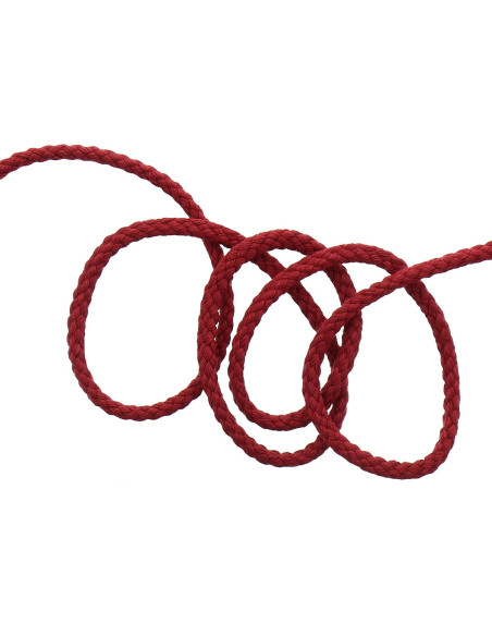 Cordão de moletom liso - Vermelho