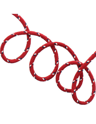 Cordão de moletom marinho - Vermelho