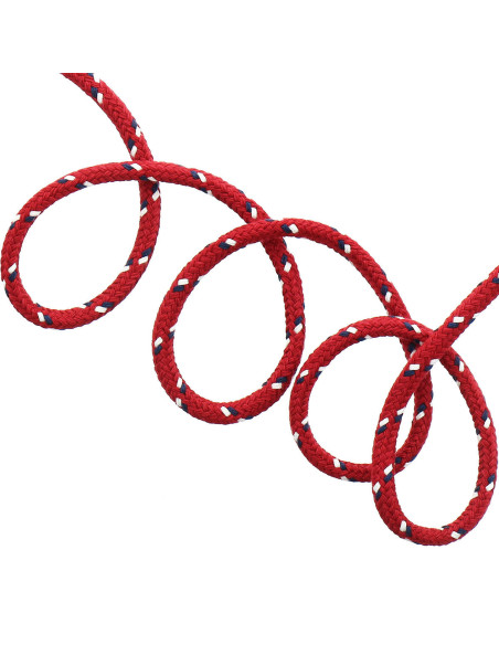 Cordão de moletom marinho - Vermelho