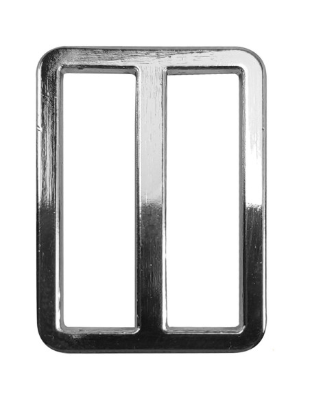 Fivela de metal premium - Prata 32 mm