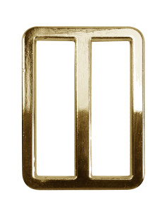 Fivela passante de metal premium - Ouro amarelo 32 mm