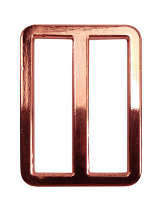 Fivela de metal premium - Ouro rosa 32 mm