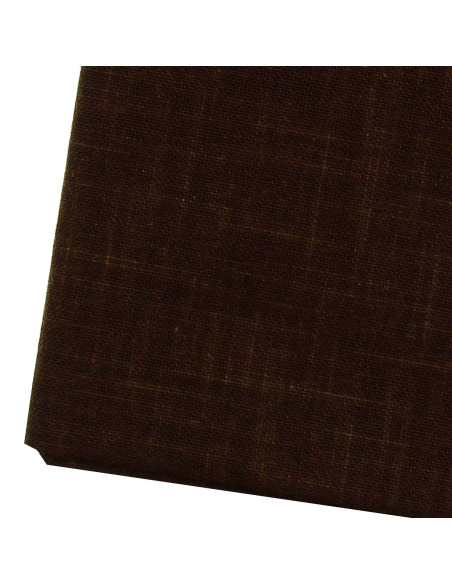 Cupão de tecido sashiko 50 cm x 55 cm - Castanho