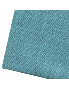 Cupão de tecido sashiko 50 cm x 55 cm - Azul celeste