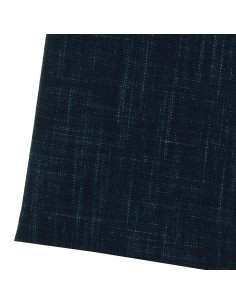 Cupão de tecido sashiko 50 cm x 55 cm - Azul marinho