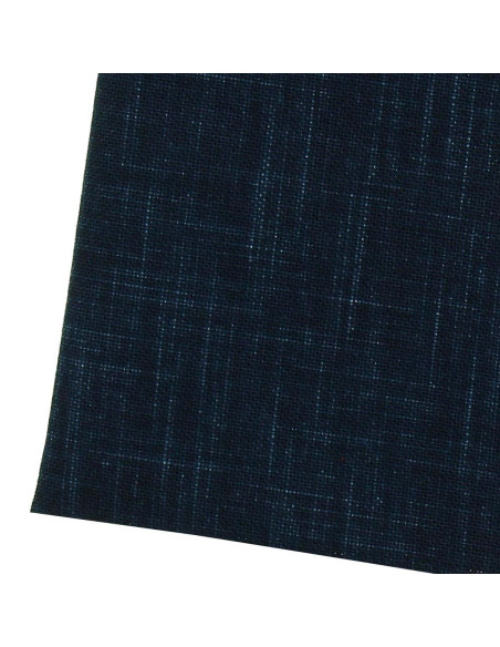 Cupão de tecido sashiko 50 cm x 55 cm - Azul marinho