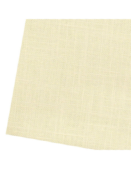 Cupão de tecido sashiko 50 cm x 55 cm - Cru