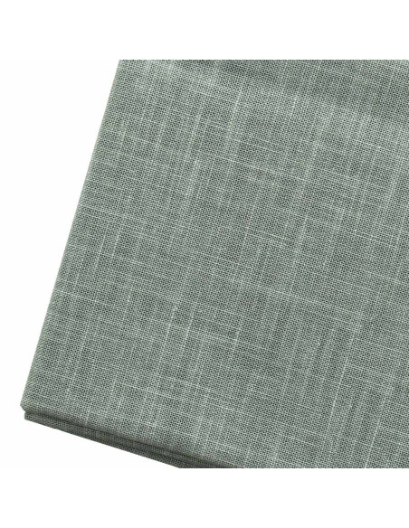 Cupão de tecido sashiko 50 cm x 55 cm - Cinza