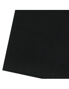 Cupão de tecido sashiko 50 cm x 55 cm - Preto