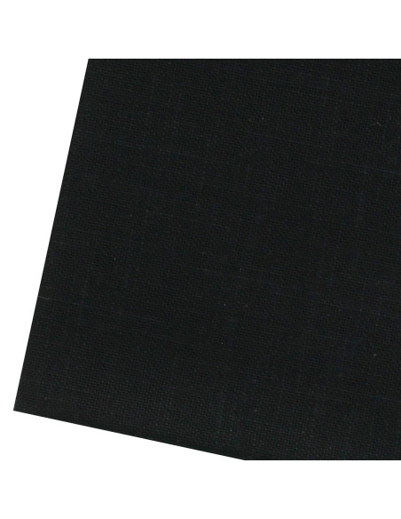 Cupão de tecido sashiko 50 cm x 55 cm - Preto