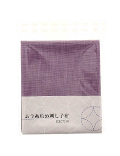 Cupão de tecido sashiko 50 cm x 55 cm - Lilás 2