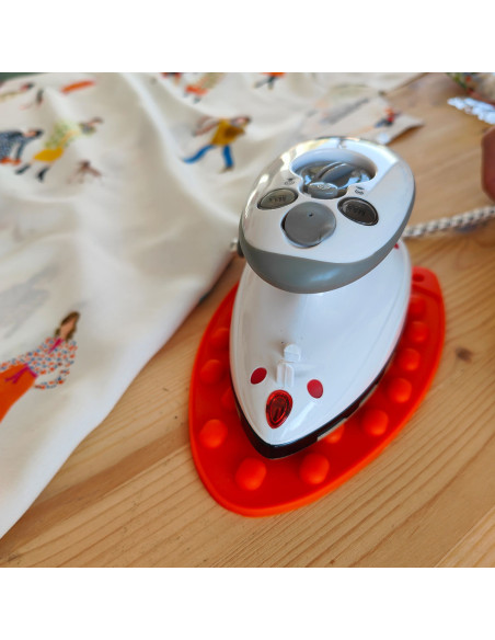 Descanso para ferro mini em silicone Rascol - Laranja
