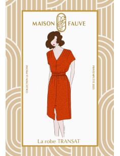 Padrão de vestido Transat - Maison Fauve 2